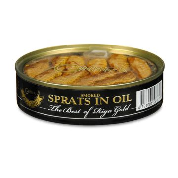 Szproty wędzone w&nbsp;oleju roślinnym 160g