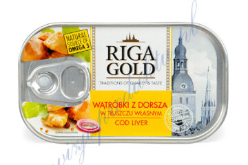 Wątróbki z&nbsp;dorsza w&nbsp;tłuszczu własnym 121g