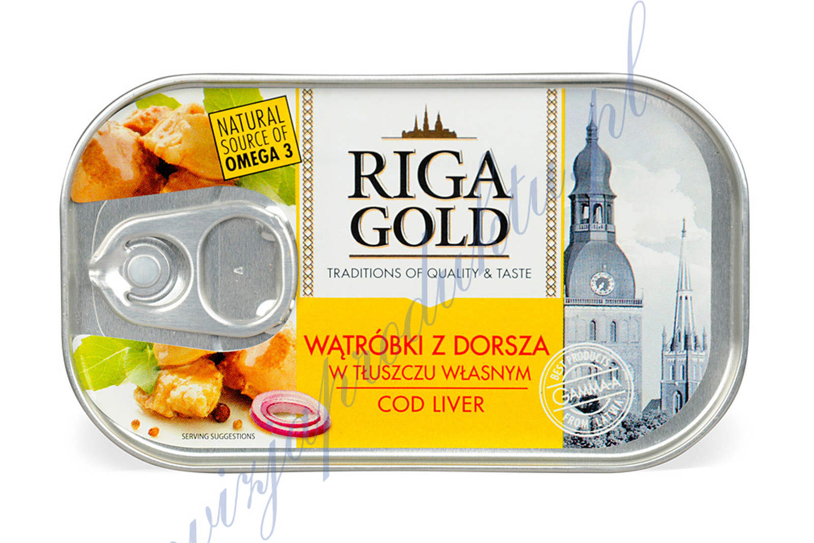 wątróbki z dorsza DSC_6687a Wątróbki z dorsza w tłuszczu własnym 121g